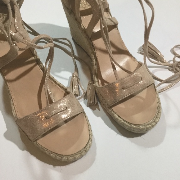 Vince Camuto Size 9 Tannon Espadrille Wedge Sandal - Picture 6 of 8